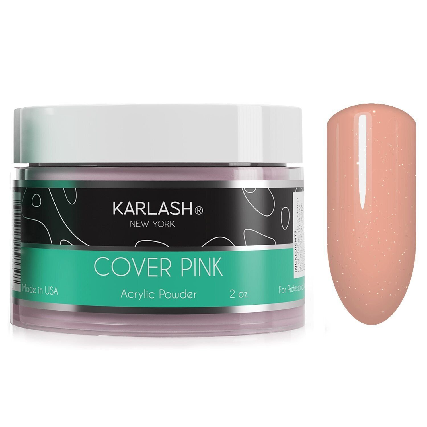 Karlash Karlash Professional Acrylic Powder Nails Cover Pink 2 oz | eBay