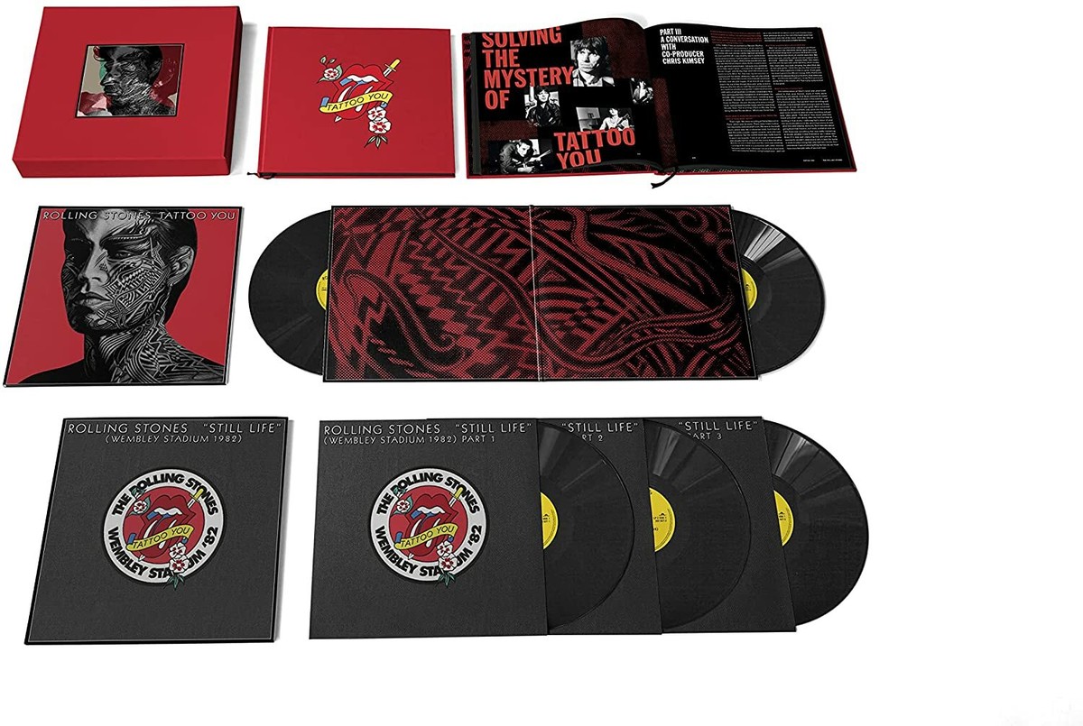 Rolling Stones TATTOO YOU Super Deluxe 40th Anniversary ED. VINYL