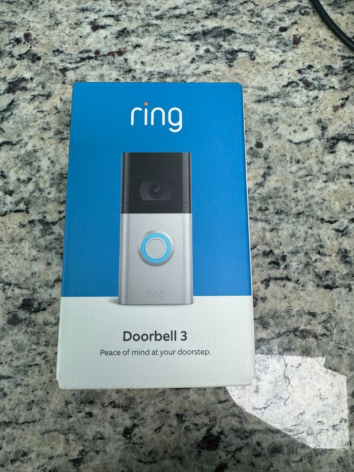 RING DOORBELL 3 BRAND NEW , Live view, Real time notifications-image