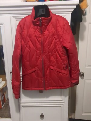 Volcom Red Winter Snow Jacket M mens 