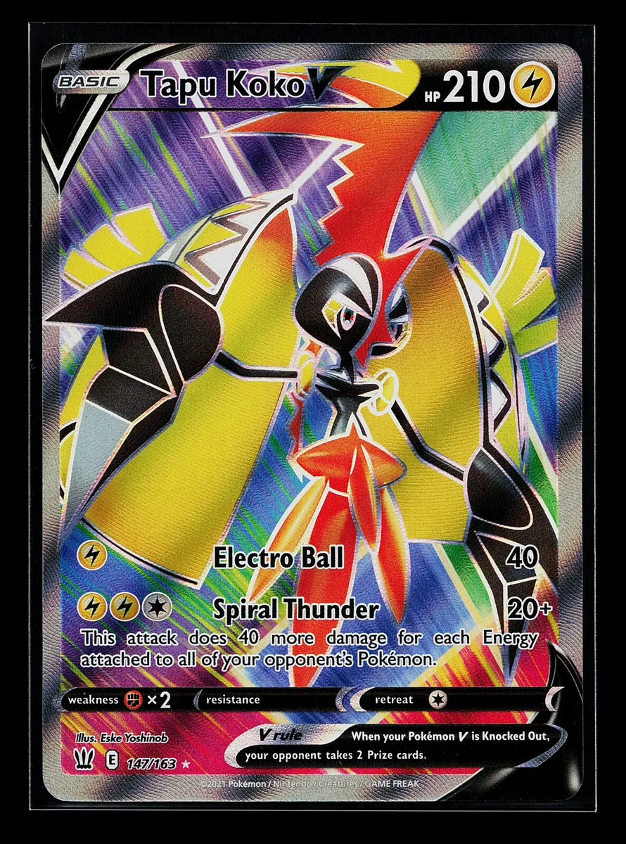 Tapu Koko V (Full Art) [SWSH05: Battle Styles]