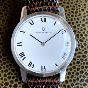 Boucle Ardillon Universal Genève Originale 16mm - Acier Inox - Stock Neuf Ancien - Pour Montres Vintage