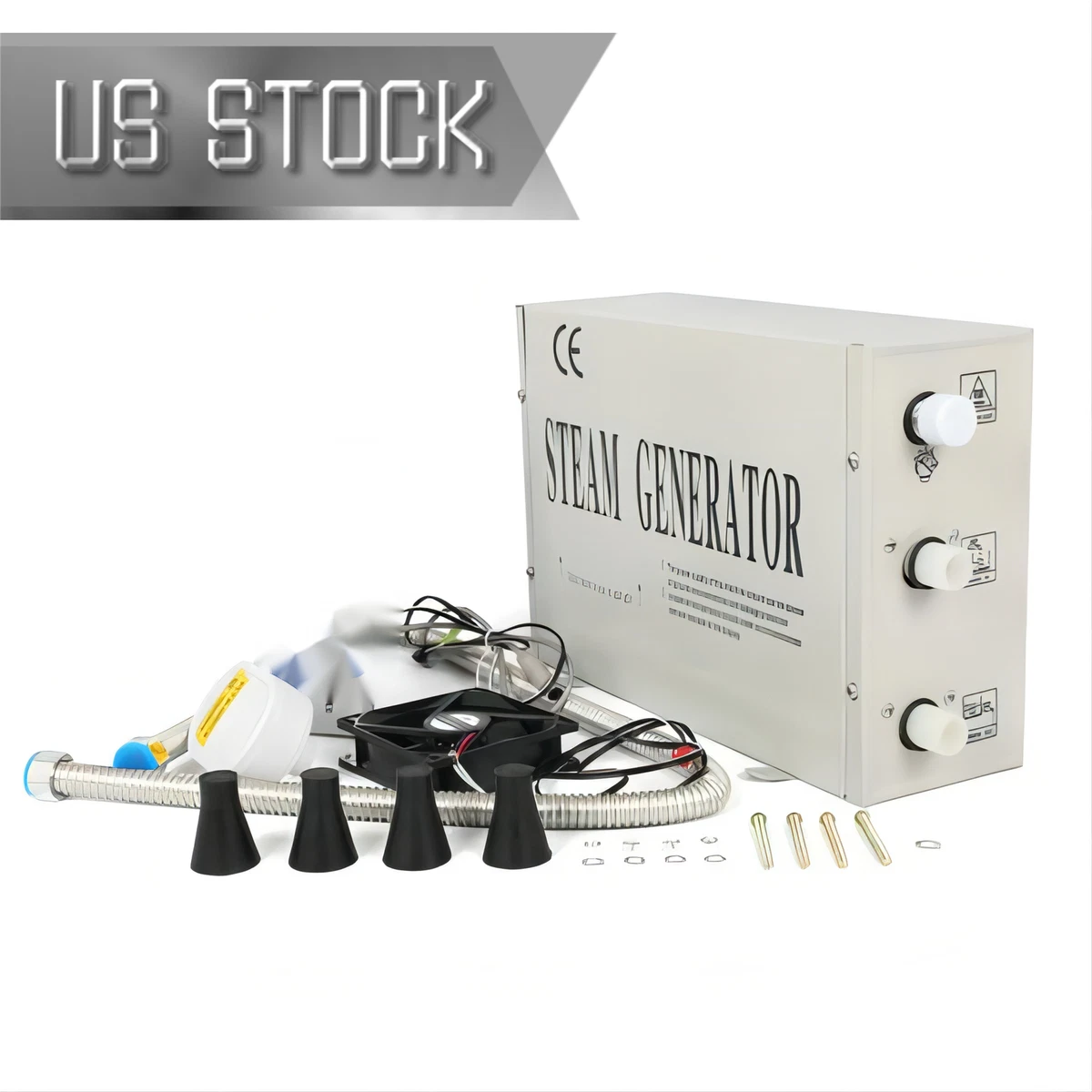 3KW Steam Generator SPA Shower w/ Digital Controller Sauna Bath Steamer for  Home | eBay