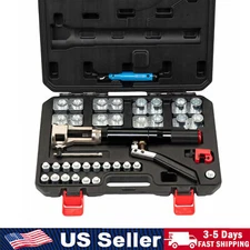 Hydraulic Brake Line Flaring Tool Kits, 45° Double Flaring Toolsfor 3/16"-1/2"