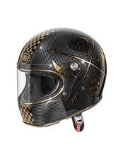 Helmet Integral Style Years 70 NX Gold Chromed PREMIER SIZE S for