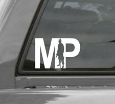 Mp Military Police Vinyl Window Decalsticker