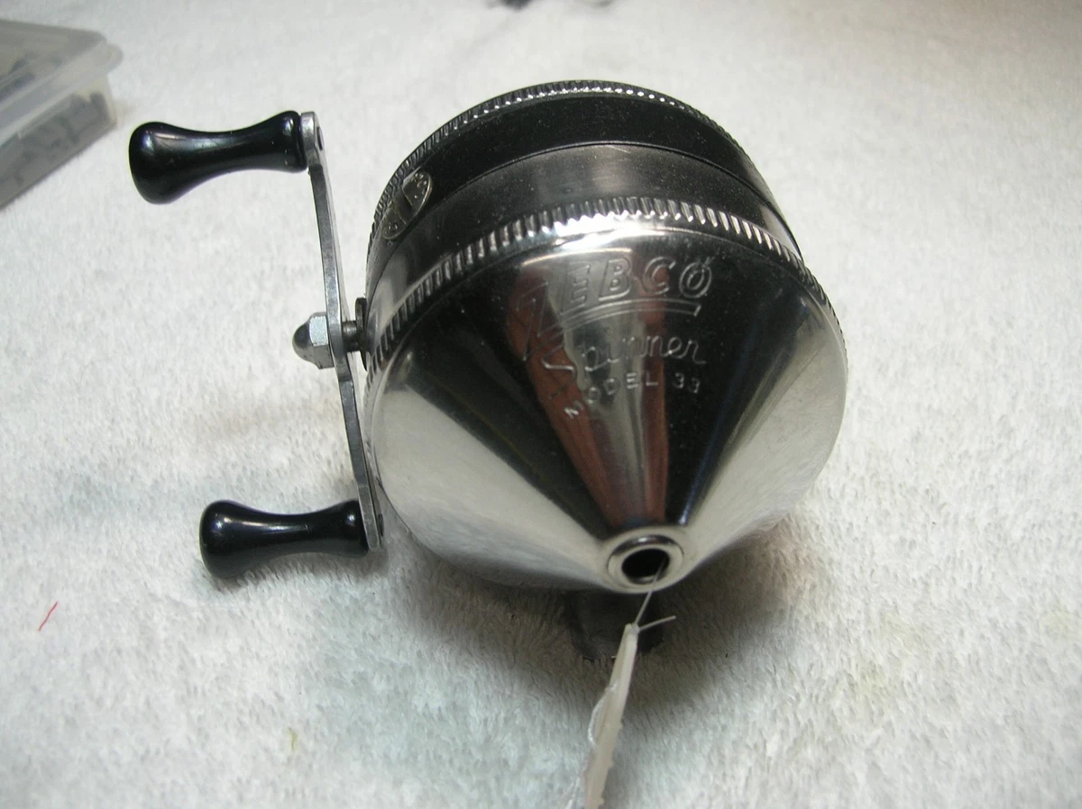 Moulinet De Pêche ZEBCO Brute 270 Vintage Spincasting Pour Pièces Ou Réparation