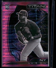 2022 Panini Chronicles #7 Luis Gil Titan Pink Pulsar