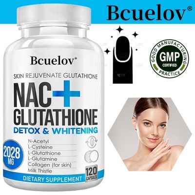 Nac+ Glutathion Kapseln - Entgiftung - Hautaufhellung - Zellschutz