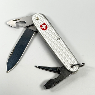 Wengerオールステンレスナイフ Wenger Alox Soldier Knife Delemont Switzerland Pioneer Style | eBay