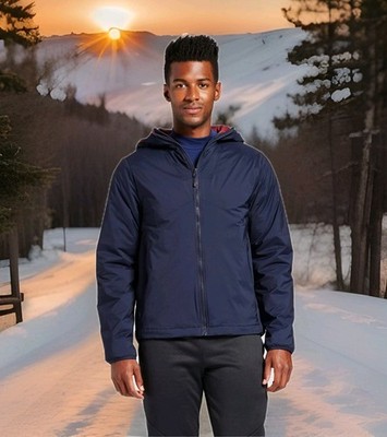 Champion C9 Packable Midweight Jacket Parka Water Resistant Men Small Winter Ski