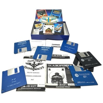 ATARI 500 1000 AIR/SEA Supremacy Ubisoft Retro Game Box Computer IG TOYS A445