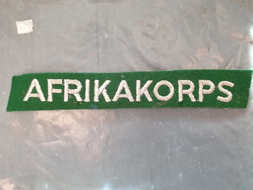 WW2 German Army Afrikakorps arm cuff patch