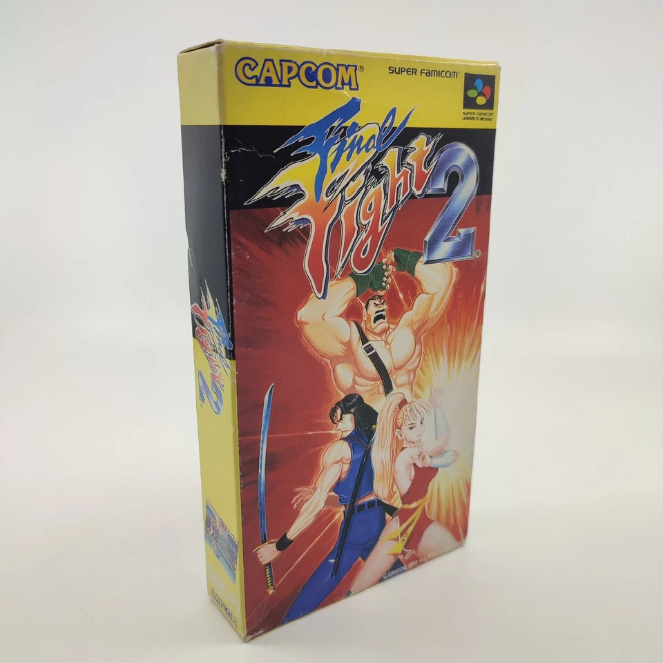 Final Fight 2 - Nintendo Super Famicom SNES NTSC-J JAPAN Capcom Japan Game - Image 2 of 4
