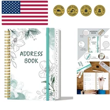 Book with Alphabetical Tabs - A5 Telephone & Book with Contacts, Special Date...