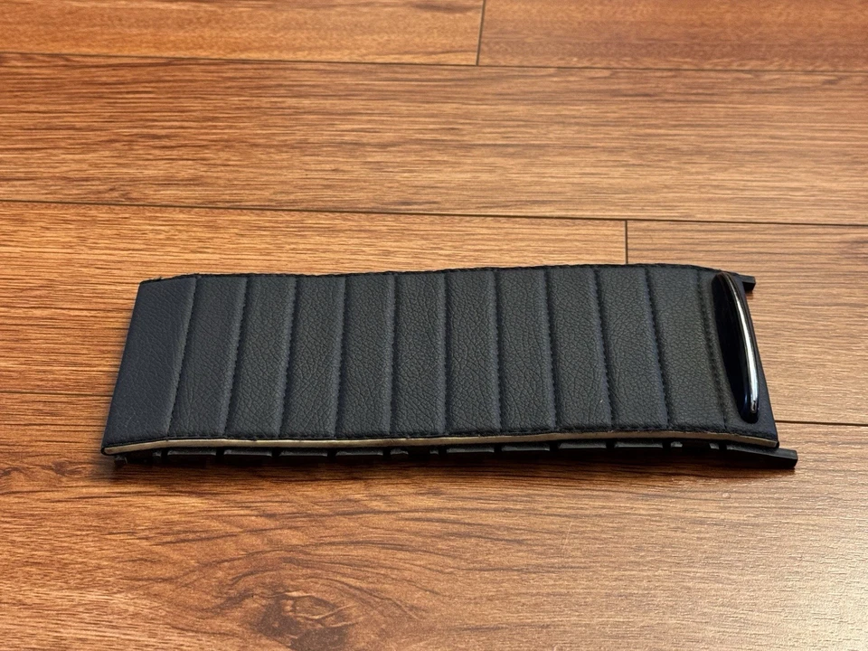 Rodillo reposabrazos cuero negro consola central Mercedes-Benz CLK350 2006-2009 OEM Foto 2 de 4