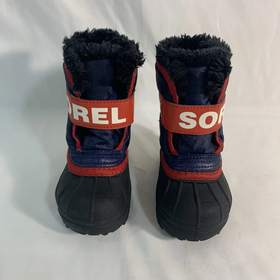 Botas aislantes Sorel Snow Commander niño pequeño talla 5 invierno impermeables usadas en excelente estado Foto 2 de 4