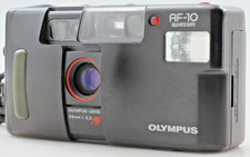 Olympus AF-10 35mm Film Camera Quartz Date Tested Working Mint w/ Strap JAPAN
