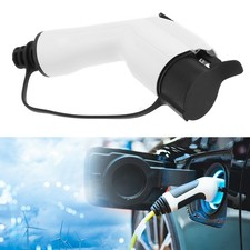 Electric Vehicle Connector 16A White For Level 2 EV Charging Station NEW