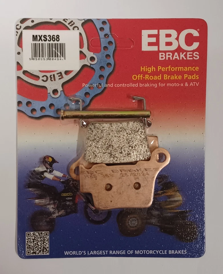 EBC Plaquettes De Frein Disque Arrière Frittées TE125 2025-2026 - Photo 1/4