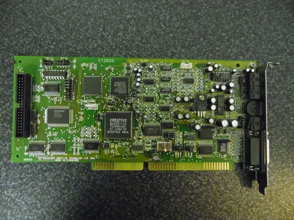 CREATIVE CT2600 Sound Blaster Pro 2 (Mitsumi) SOUND KARTE ISA