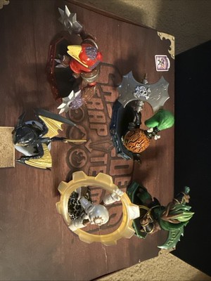 Lot of Five Skylanders - Toothless Spyro Gear Shift Candy Coated Chopscoth Tae