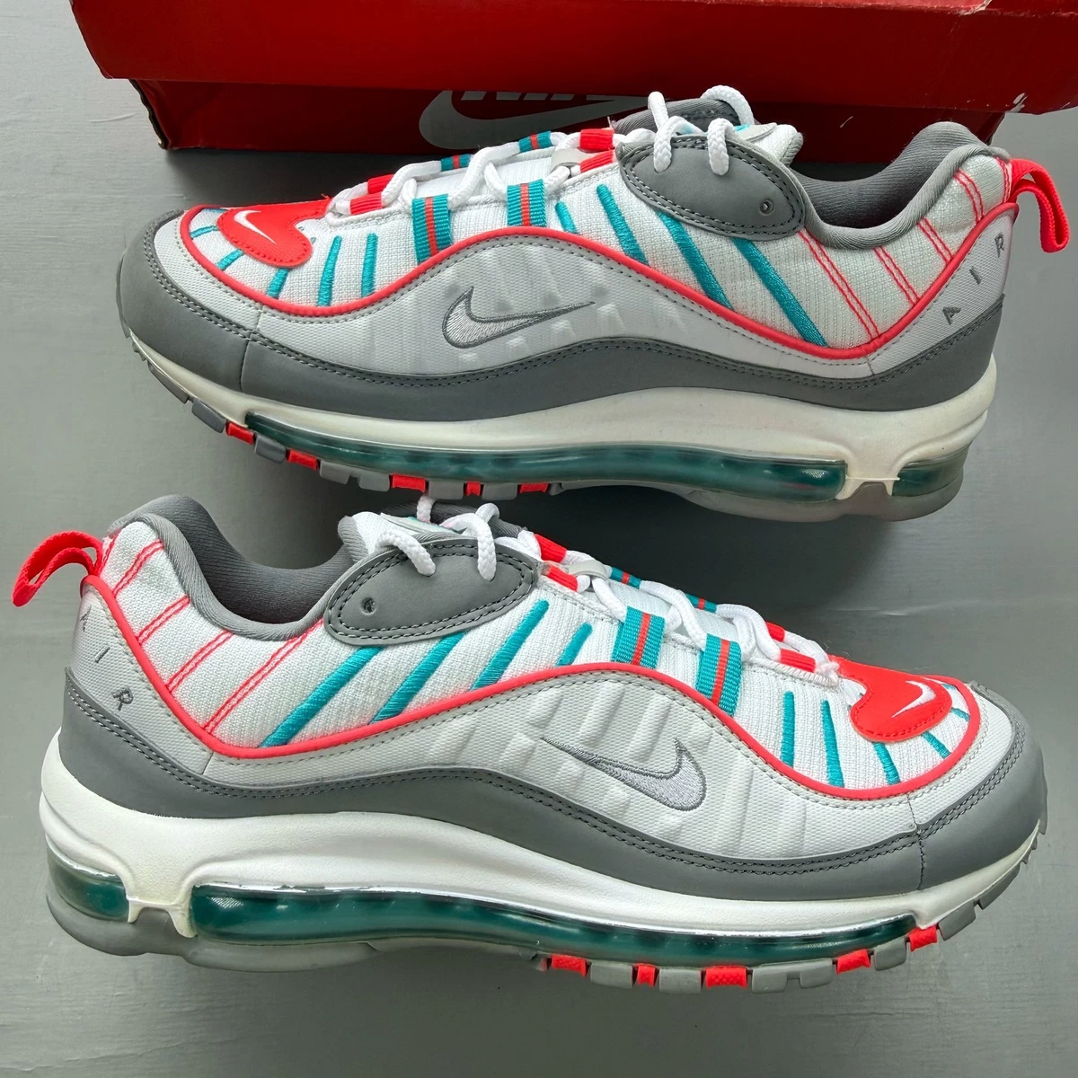 Nike Airmax 98 Neon Racer Graphics (CD1537001) Size 9.5 Men BRAND NEW CONDITION Nike Air Max 98 98 Graphics for Sale | Authenticity  main image 2