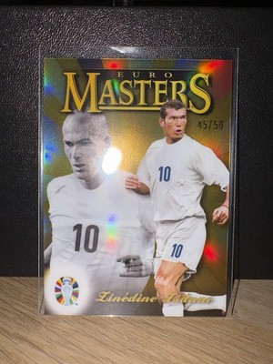 2023 Topps Pristine Road to Uefa Euro 2024 - Euro Masters Zinedine Zidane /50