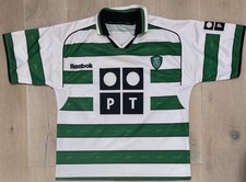 Sporting CP Home Shirt 2000/01 Excellent Condition Size Medium