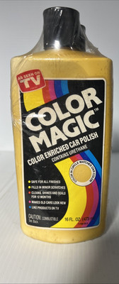 (2) Vintage Turtle Wax Color Magic With Urethane  White  Vehicle, NEW 1992
