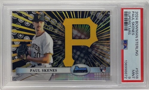 2024 Bowman Sterling Paul Skenes Superstars RC Rookie Case Hit SSP PSA 9 MINT SP