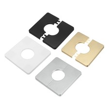 Wall Split Flange 86mm/3.39" OD, 4 Pcs Escutcheon Plates 34mm Dia, 4Colors