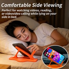 Bed Lazy Phone Stand for Side Lying,Stable Ergonomic Phone Holder for Hands-Free