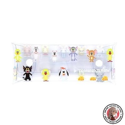 NEU Tom and Jerry Clear Multi-Case Large Slim Pouch Accessory Case Make-up Pouch