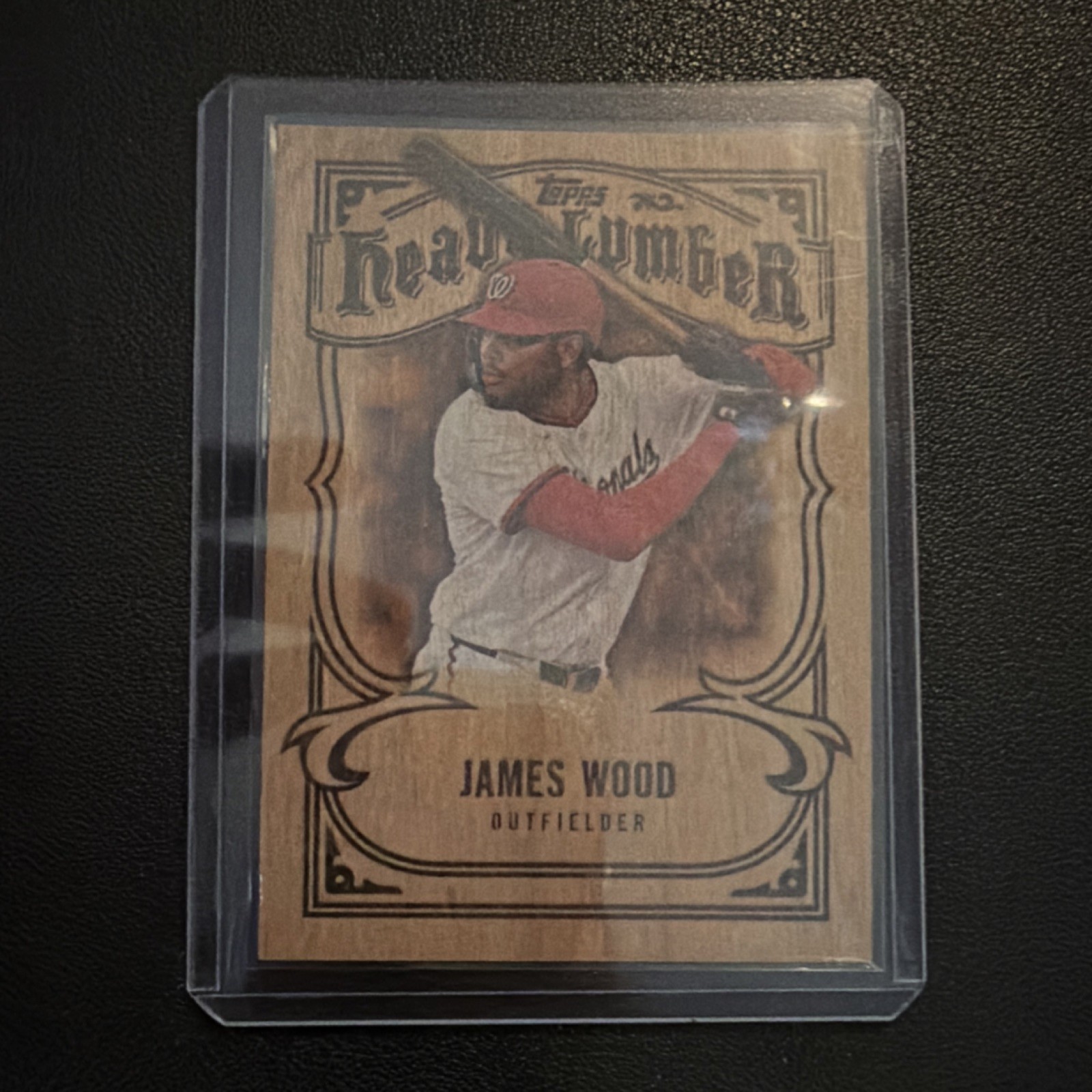 Topps 2026 Series 1 Heavy Lumber Insert James Wood HL-17 Nationals Card
