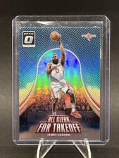 2017-18 Donruss Optic #10 James Harden All Clear for Takeoff Holo 250004