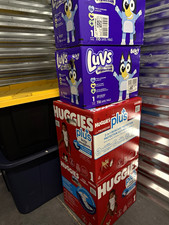 Luvs Platinum Protection Diapers Size 1 8-14 lb White, 116 Count