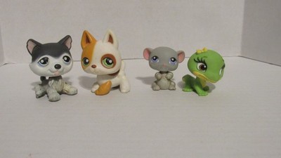 Littlest Pet Shop And Brats Pet Toy Collectible Toy Lot Of Four Toys