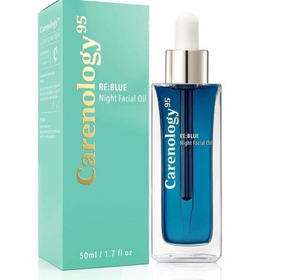 Carenology95  RE:BLUE  Night Facial Oil 50 ml / 1.7 fl. oz. - New Sealed In Box