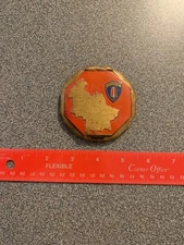 US Zone Germany Map Mirrored Compact - GUC