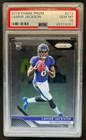 2018 Prizm Lamar Jackson RC Rookie #212 Ravens PSA 10