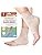 Achilles Heel Sleeve Padded Compression for Tendonitis Lightweight Gel Beige