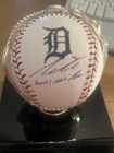Max Clark Signed & autograph Baseball with Fanatics COA
