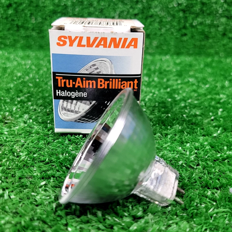 AUTHENTIC SYLVANIA TRU-AIM BRILLIANT 12v 20w MR16 GX5.3 Bi-Pin 8° Spot ESX Comp - Image 4 of 4