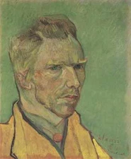553 Self Portrait Arles 1888 A4 Print