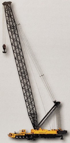 KIBRI/Marklin NEW #13018 HO Scale KIT Heavy Duty Gottwald AK 850 Mobile Crane - 第 2/2 張圖片