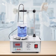 Magnetic Stirrer 2000ml Hot Plate Mixer with Digital Temperature Display 250W