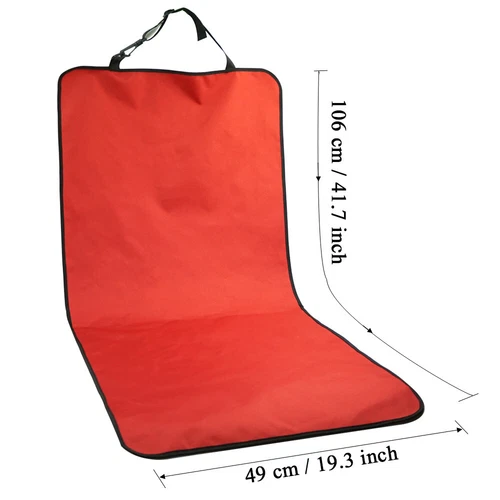 Funda protectora impermeable para asiento trasero de coche para perro gato mascota - Imagen 19 de 19