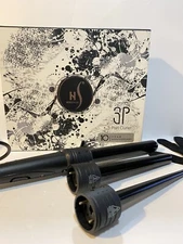 Herstyler 3in1 Wand Curling Iron Set Hair Curler 9-18MM 18-25MM 25MM 3P Curler