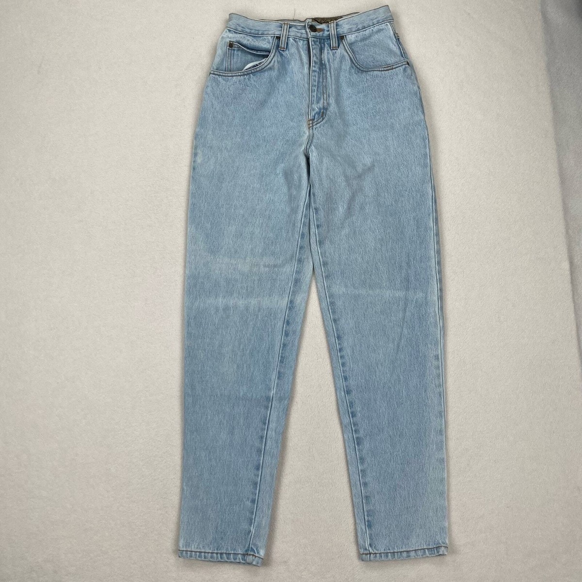 Vintage Limited Jeans Size 26 Light Wash High Rise Tapered Leg 